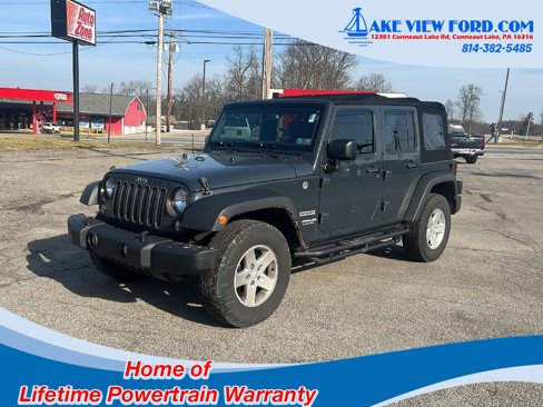 Used 2017 Jeep Wrangler Unlimited Sport w/ Quick Order Package 24S image 3
