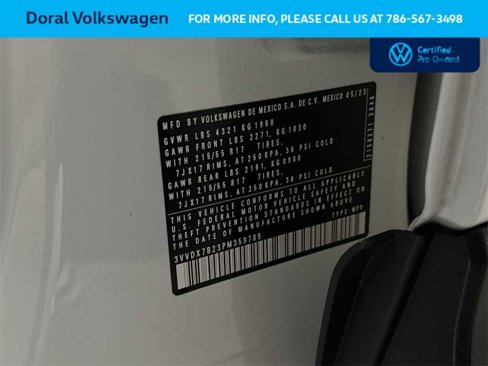 Certified 2023 Volkswagen Taos S w/ IQ Drive S Package image 29