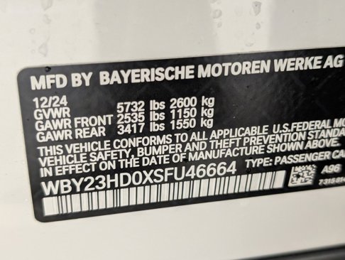 New 2025 BMW i4 eDrive40 w/ Parking Assistance Package image 25