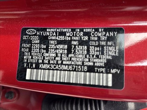 Used 2021 Hyundai Kona Limited w/ Cargo Package image 27