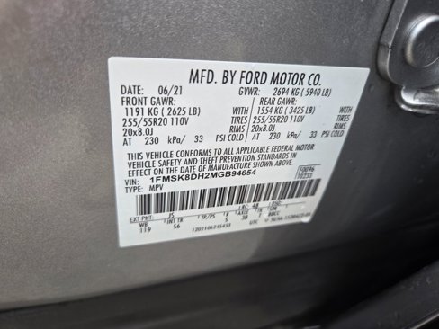 Used 2021 Ford Explorer XLT w/ Equipment Group 202A image 13