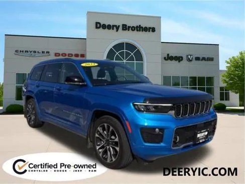Certified 2023 Jeep Grand Cherokee L Overland image 1