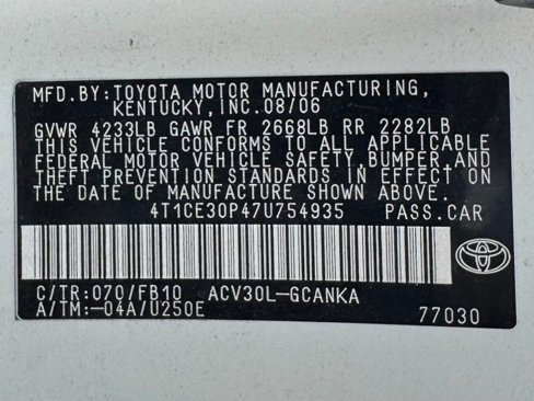 Used 2007 Toyota Solara SE image 13