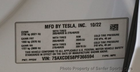 Used 2023 Tesla Model X image 47