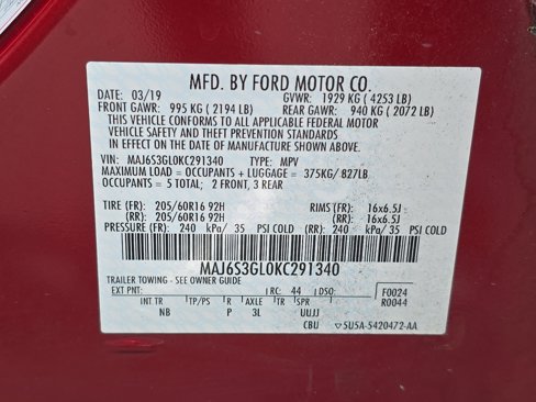 Used 2019 Ford EcoSport SE image 34