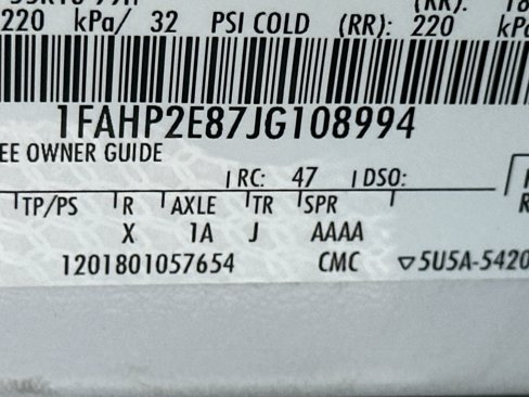 Used 2018 Ford Taurus SEL w/ Equipment Group 201A image 32