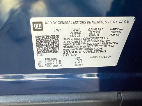 Used 2022 Chevrolet Equinox LT image 58