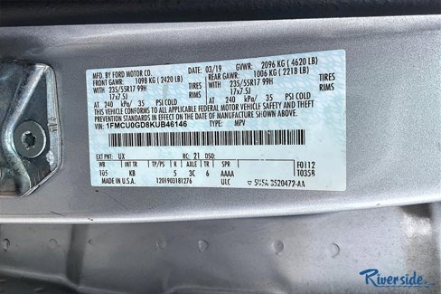 Used 2019 Ford Escape SE image 9