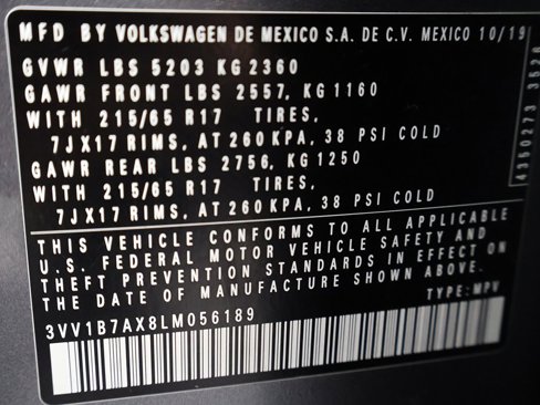 Used 2020 Volkswagen Tiguan S image 48