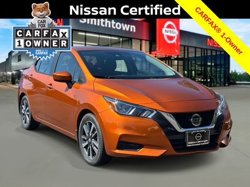 Certified 2022 Nissan Versa SV w/ Trunk Package image 1
