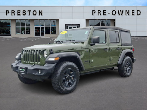 Certified 2022 Jeep Wrangler Unlimited Sport image 1
