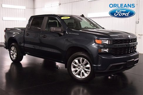Used 2021 Chevrolet Silverado 1500 Custom image 1
