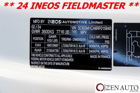 Used 2024 INEOS Grenadier Fieldmaster Edition image 78