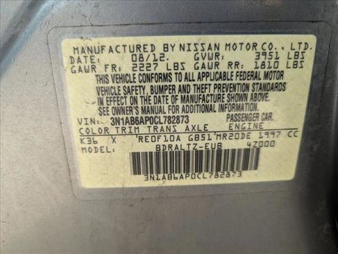Used 2012 Nissan Sentra 2.0 S image 16
