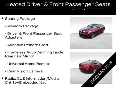 Used 2014 Cadillac ATS Luxury w/ Sun And Sound Package image 38
