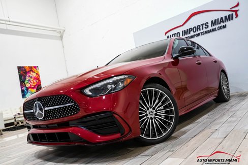 Used 2024 Mercedes-Benz C 300 Sport w/ AMG Line w/ Night Package image 2