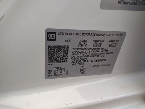 Used 2022 GMC Sierra 1500 SLE image 35
