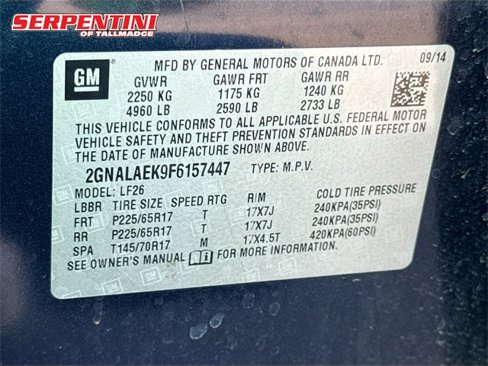 Used 2015 Chevrolet Equinox LS image 28