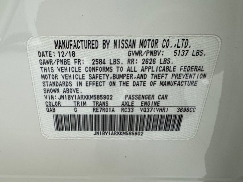 Used 2019 INFINITI Q70 Luxe image 29