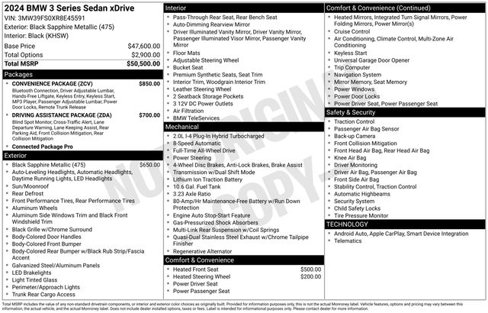 Certified 2024 BMW 330e xDrive image 41