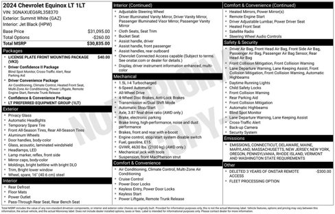 Used 2024 Chevrolet Equinox LT image 4