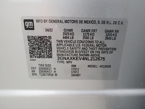 Used 2022 Chevrolet Equinox LT image 33