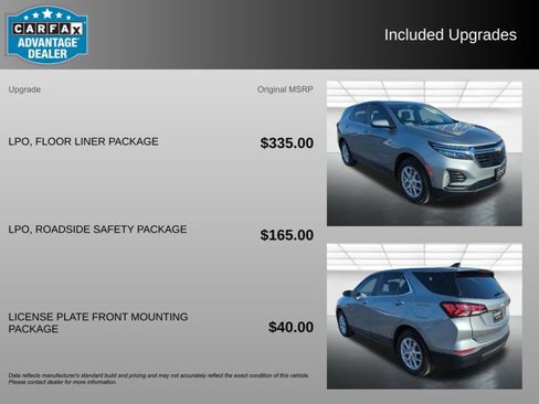 Used 2023 Chevrolet Equinox LT w/ LPO, Floor Liner Package image 3