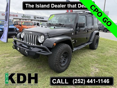 Certified 2018 Jeep Wrangler Unlimited Sahara image 3
