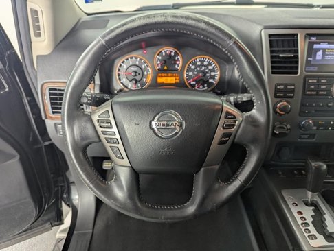 Used 2014 Nissan Armada Platinum w/ 2nd Row Captain Seat Package image 12