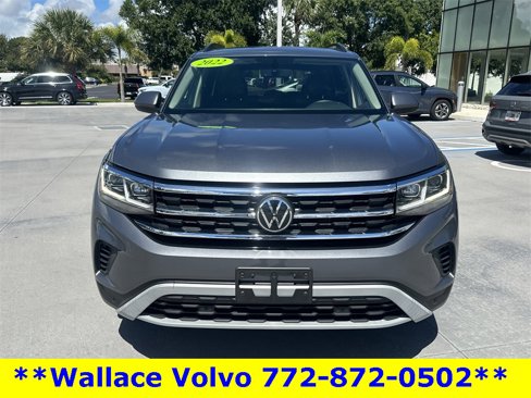 Used 2022 Volkswagen Atlas SE w/ Panoramic Sunroof Package image 3