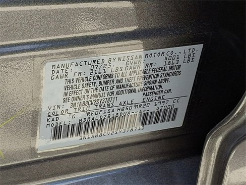 New 2025 Nissan Sentra SV w/ Trunk Package image 10