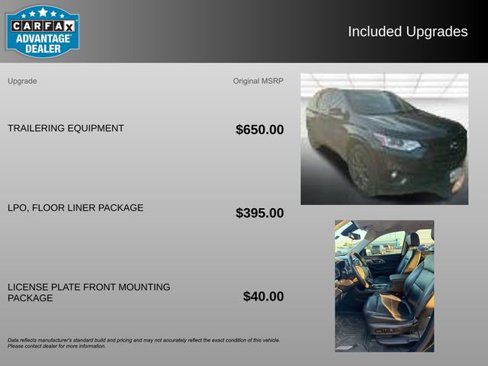 Used 2020 Chevrolet Traverse RS w/ LPO, Floor Liner Package image 3