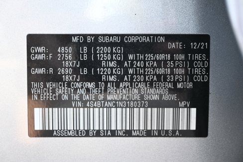 Used 2022 Subaru Outback Limited image 37