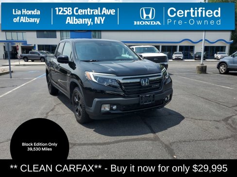 Certified 2020 Honda Ridgeline Black Edition image 1