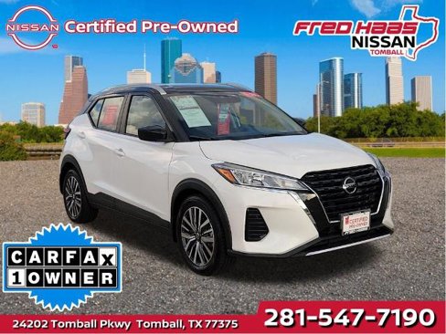 Certified 2021 Nissan Kicks SV w/ Interior Electronics Package image 1