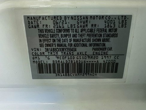 Used 2021 Nissan Sentra SV image 30