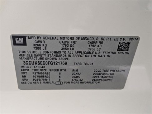 Used 2015 Chevrolet Silverado 1500 LTZ w/ LTZ Plus Package image 35