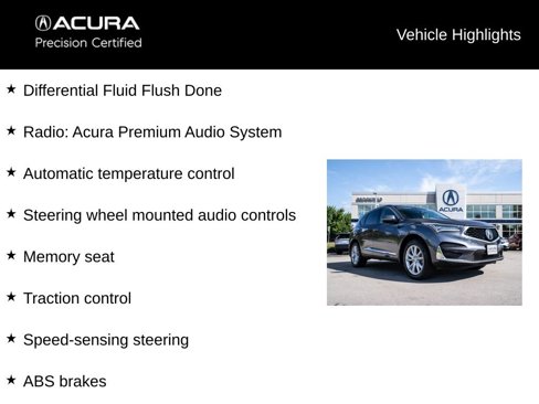 Certified 2020 Acura RDX AWD image 9