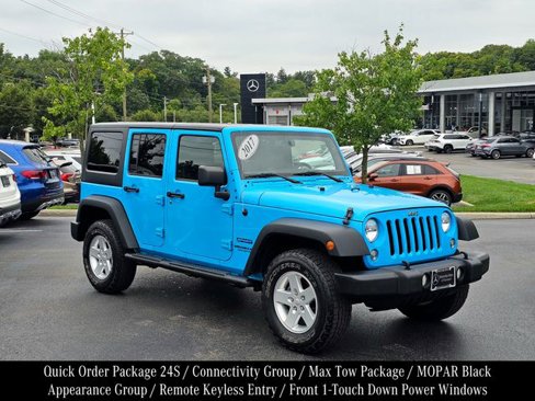 Used 2017 Jeep Wrangler Unlimited Sport w/ Quick Order Package 24S image 1