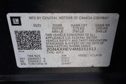 Used 2021 Chevrolet Equinox LS image 33