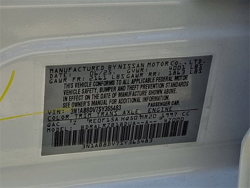 New 2025 Nissan Sentra SR w/ Trunk Package image 10