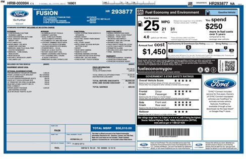 Used 2017 Ford Fusion Titanium image 4