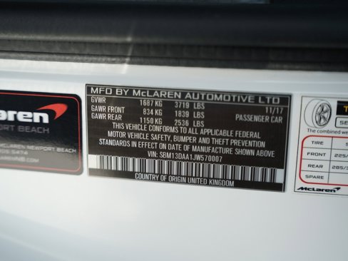 Used 2018 McLaren 570S Coupe image 27