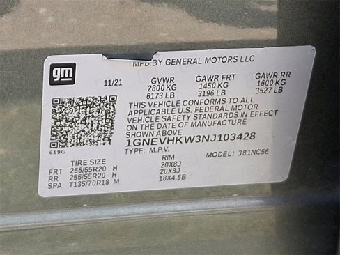 Used 2022 Chevrolet Traverse LT w/ LT Premium Package image 29