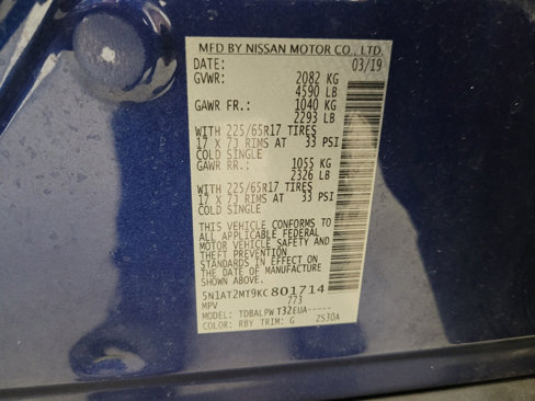 Used 2019 Nissan Rogue S image 33
