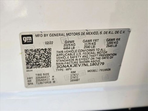 Used 2022 Chevrolet Equinox LT image 24