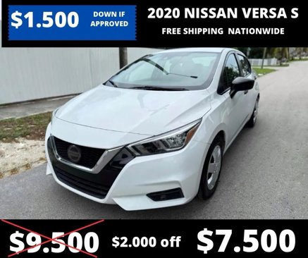 Used 2020 Nissan Versa S image 1