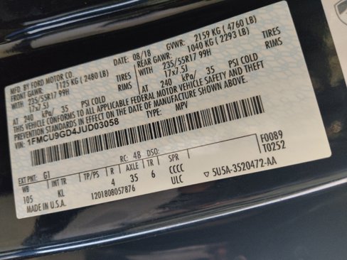 Used 2018 Ford Escape SE image 33