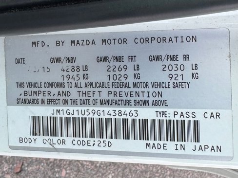 Used 2016 MAZDA MAZDA6 Sport image 12