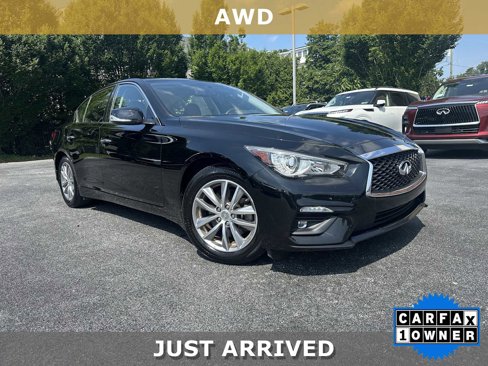 Used 2021 INFINITI Q50 Pure image 1